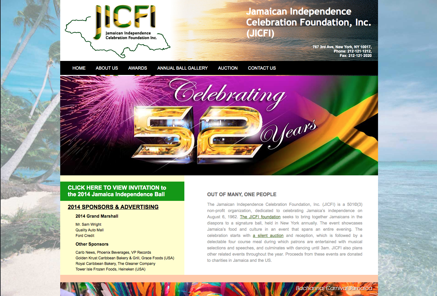 Jamaica Independence Celebration Fondation Inc.